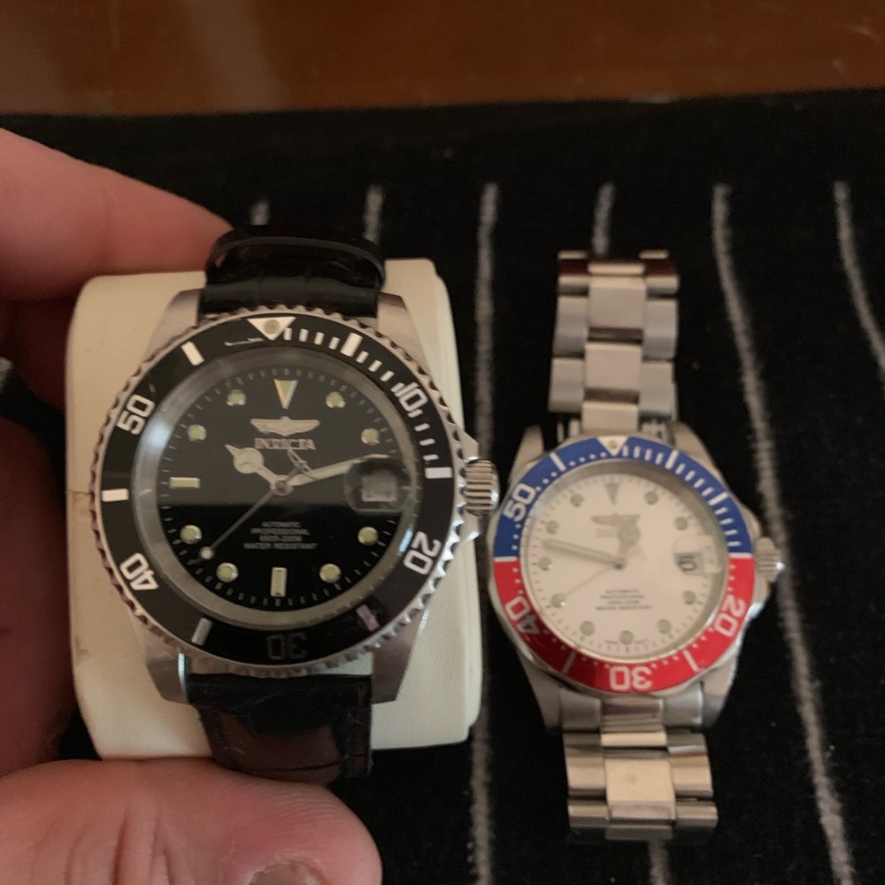 Two invicta watches.